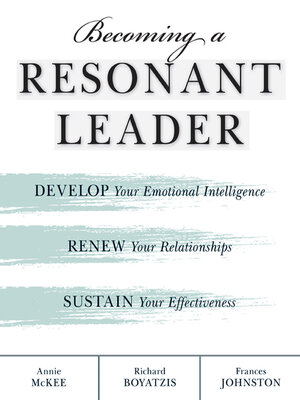 Becoming a Resonant Leader - Audiobook